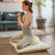'The Comfier' Organic Kapok Zafu Meditation Cushion